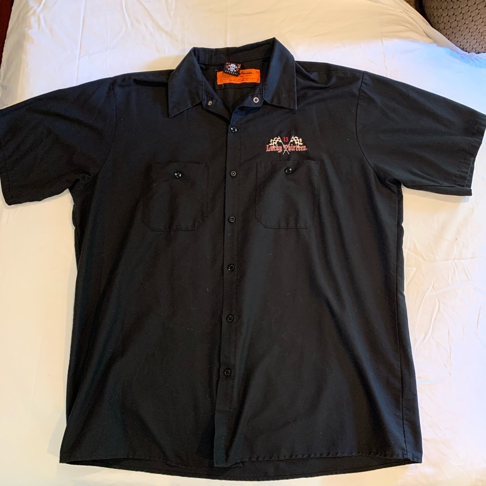 Lucky 13 Button Down